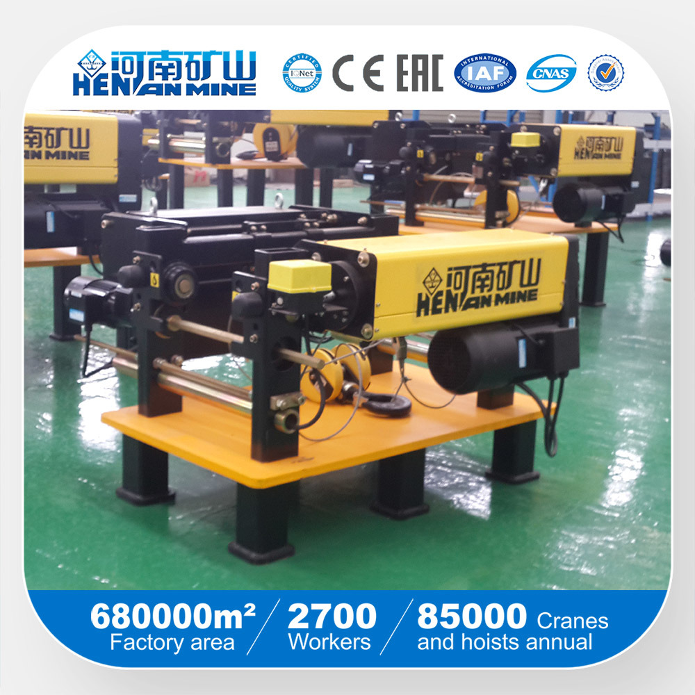 China 
                Lowheadroom 5t European Electric Hoist with 9 Meter Lifting Height
             supplier