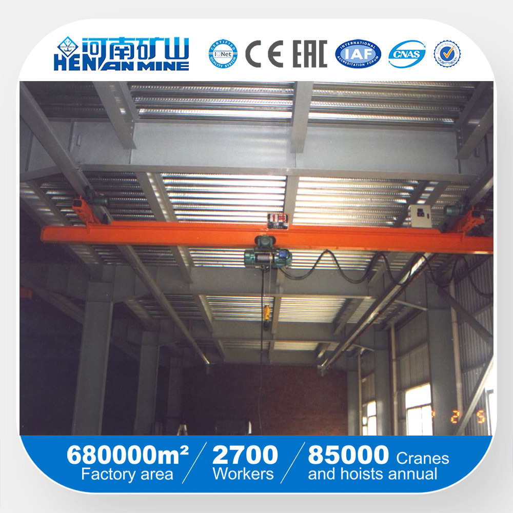 China 
                Lx Model Electric Single Girder Suspension Overhead Crane
             supplier