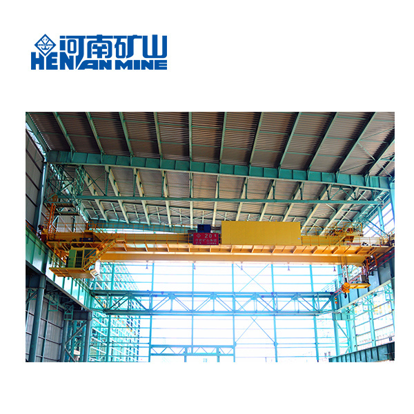 Qd 20 Ton Factory Warehouse Top Running Double Beam Bridge Crane