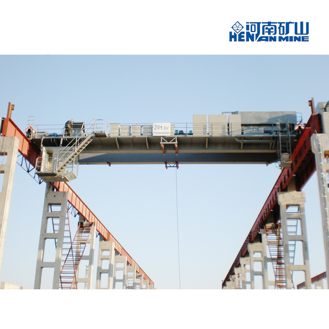 Chine 
                Qd palan électrique poutre de grue de pont à double pont roulant
             fournisseur