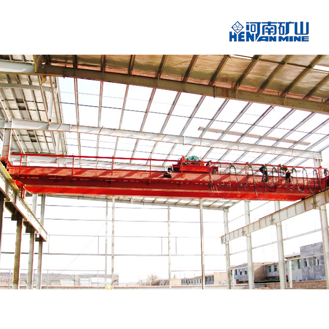 China 
                QD Model Double Girder 30 ton overhead kraan te koop
             leverancier