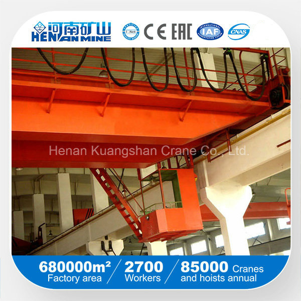 China 
                Qd Model Motor Driven Double Girder Overhead Crane
             supplier