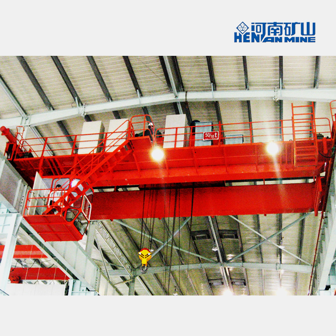 China 
                Qd Type Double Hook Double Beam Overhead Crane
             supplier