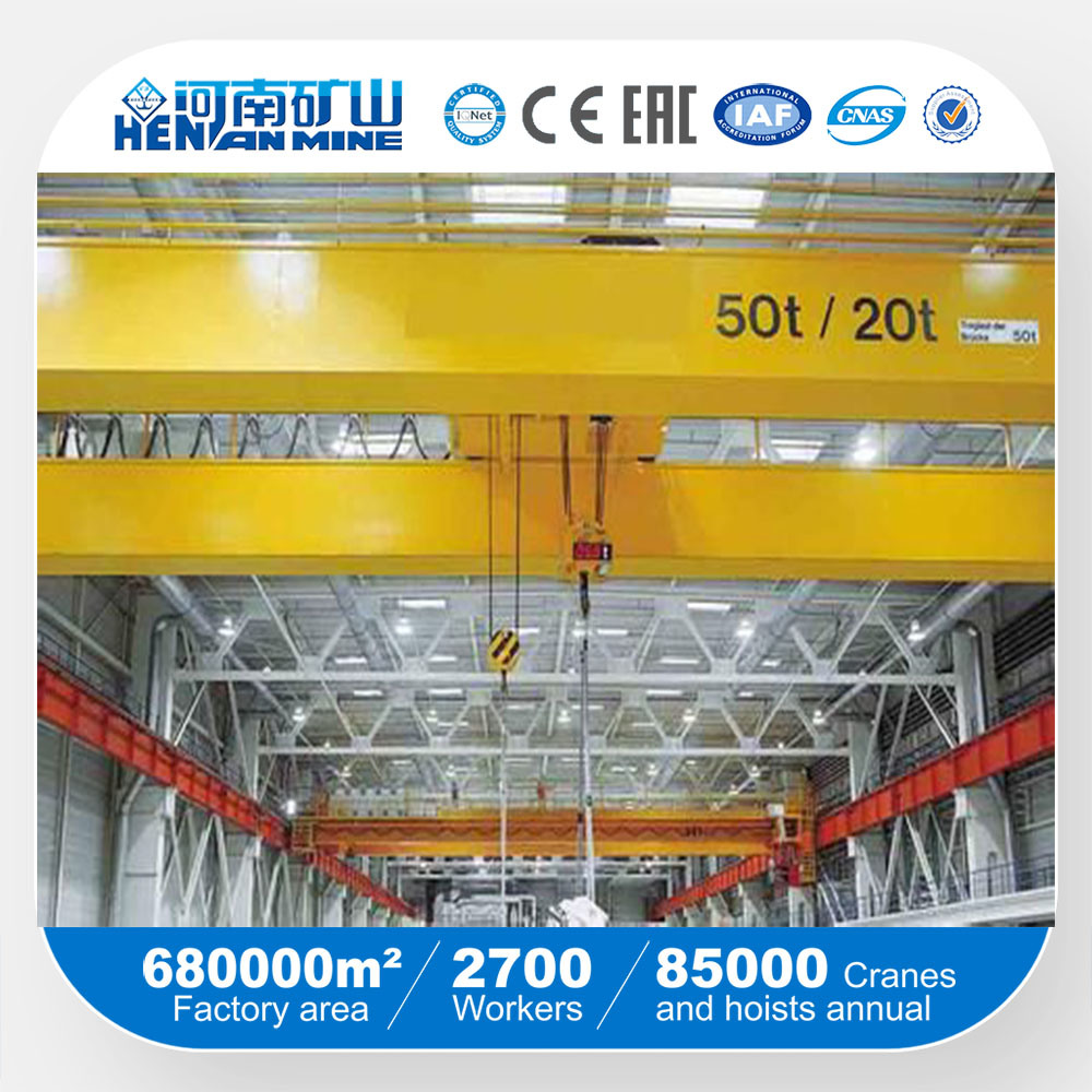 Qd Type Hot Sale Double Girder Overhead Crane with Best Quality