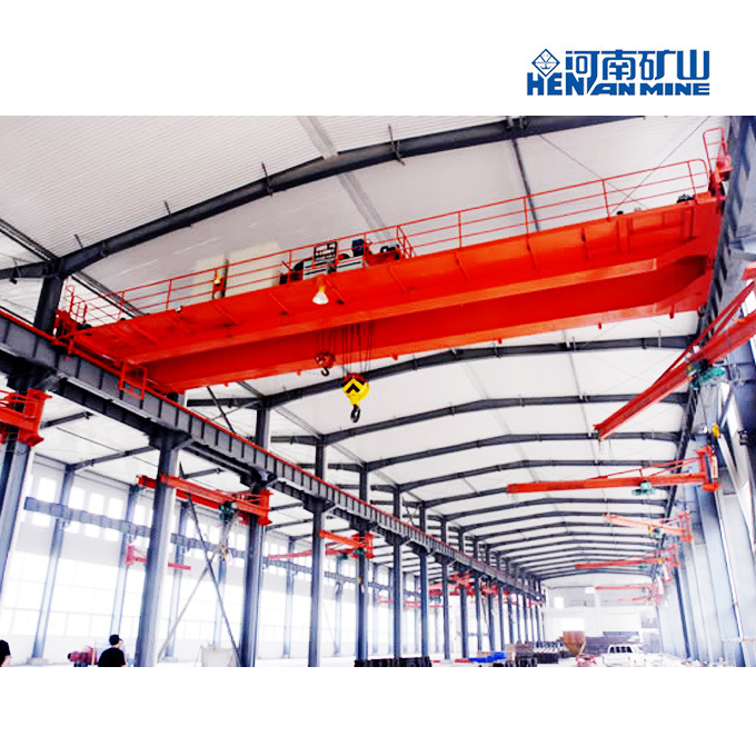 Qd Type Overhead Traveling Industrial Heavy Duty Bridge Crane Manufacturers