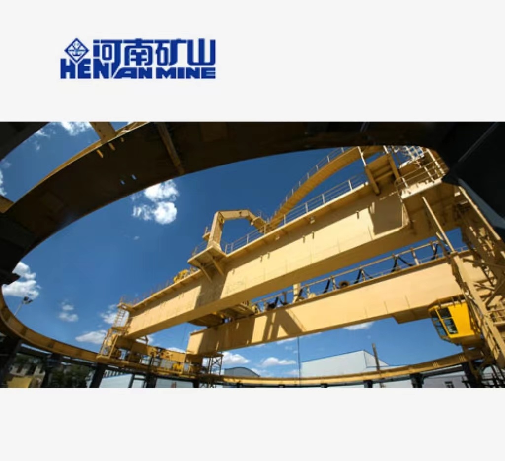 
                Qdy Type Metallurgy Double Girder Overhead Foundry Crane
            