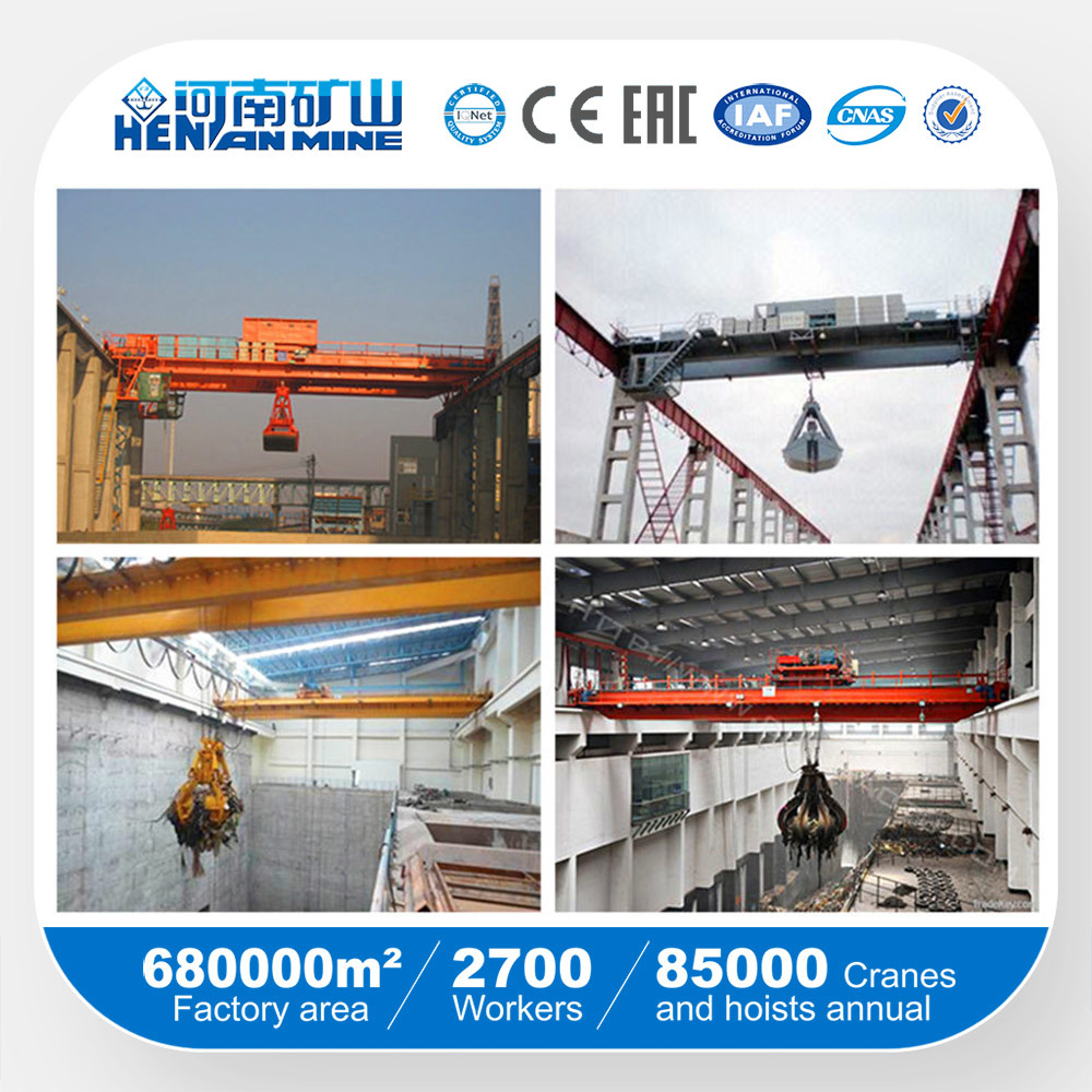 China 
                Qz Model Overhead Grab Crane
             supplier