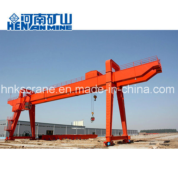 Rail Mounted 10ton 50ton Double Girder Gantry Crane