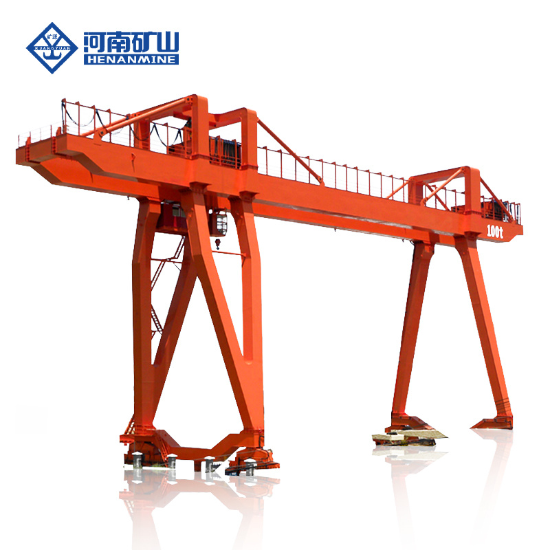 China 
                レール取り付け式 Mobile Double Girder コンテナガントリクレーン
             supplier