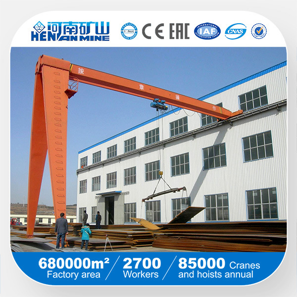 China 
                Semi Door Crane Top Quality/Gantry Crane Design
             supplier