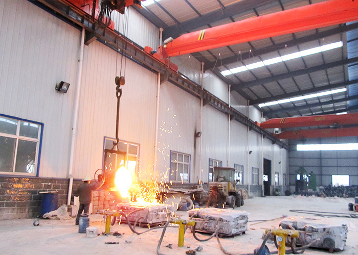 China 
                Single Girder Casting Crane-Metal Foundry Overhead Crane
             supplier