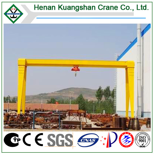 China 
                Enkele Girder Gantry Crane met elektrische takel (MH-model)
             leverancier