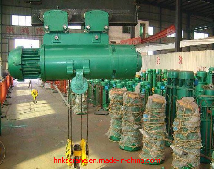 China 
                Single Lifting Speed Eelectric Wire Rope Telpher Hoist
             supplier