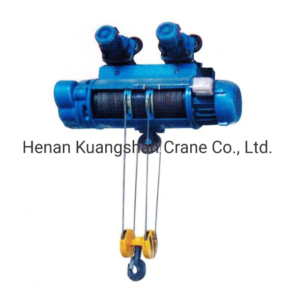 
                Single Lifting Speed Wire Rope Electric Hoist Block Telpher
            