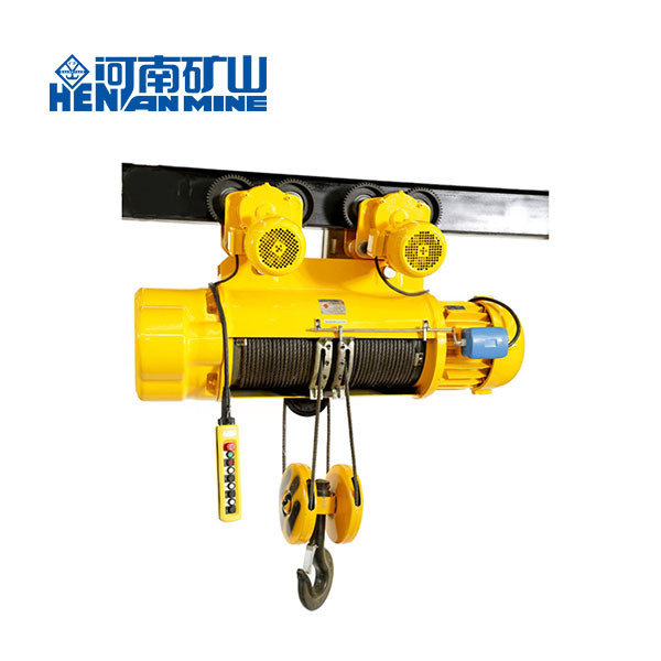 China 
                Single Speed Monorail Electric Wire Rope Hoist
             supplier