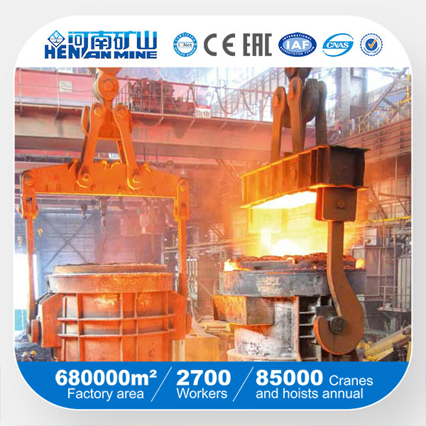 China 
                Workshop over het smelten van staal Speciale bovenloopkraan
             leverancier