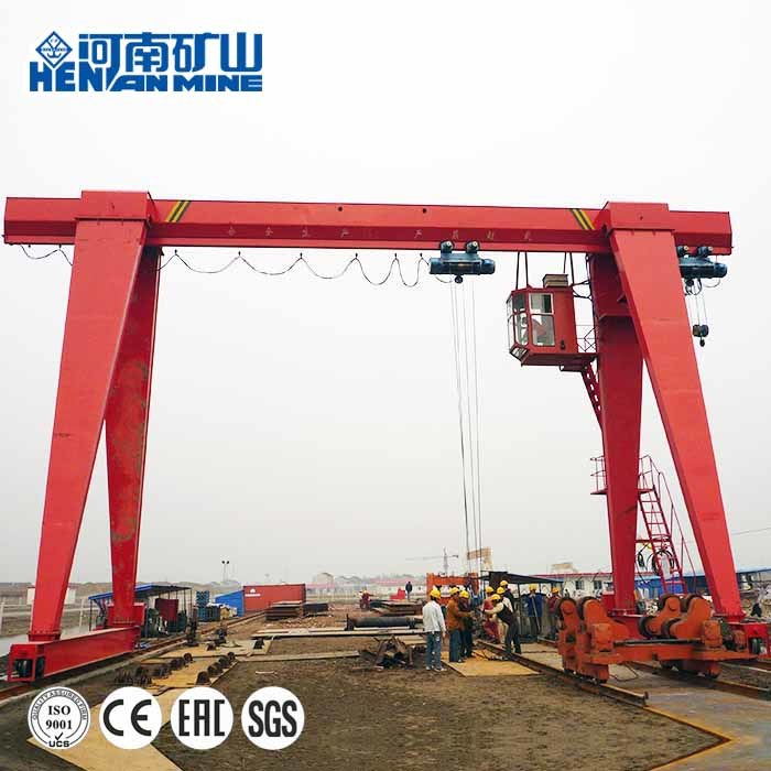 Top Quality Single Beam and Girder Goliath or Gantry Frame Crane with Electric Hoist