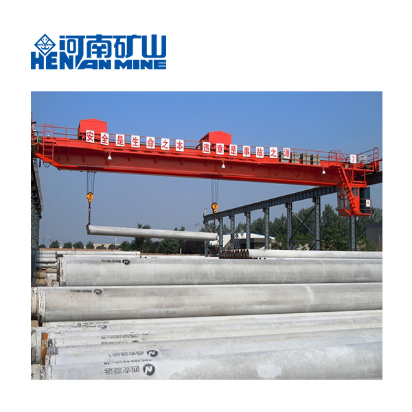China 
                Trolley Double Beam Overhead Travelling Crane for Steel Pipe Plant
             supplier
