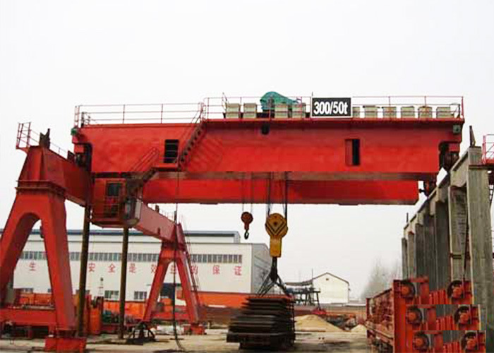 China 
                Winch Trolly Double Girder Overhead Crane-40/10 Tons Double Girder Overhead Crane
             supplier