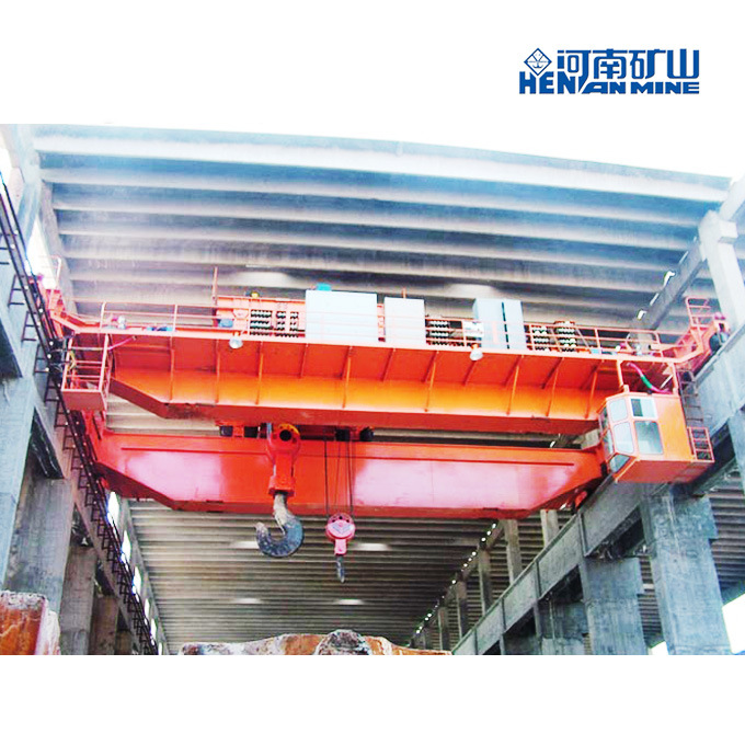 China 
                Lier Trolly Type Double Girder Casting bovenloopkraan
             leverancier