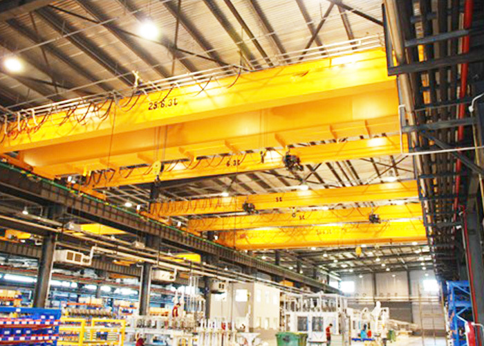 China 
                Workshop Design Electric Winch Trolly Overhead Crane-Eot Double Beam Overhead Crane
             supplier
