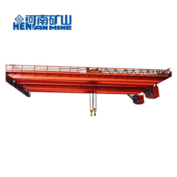 China 
                Workshop Design Remote Control Electric Winch Eot Double Beam Overhead Crane
             supplier