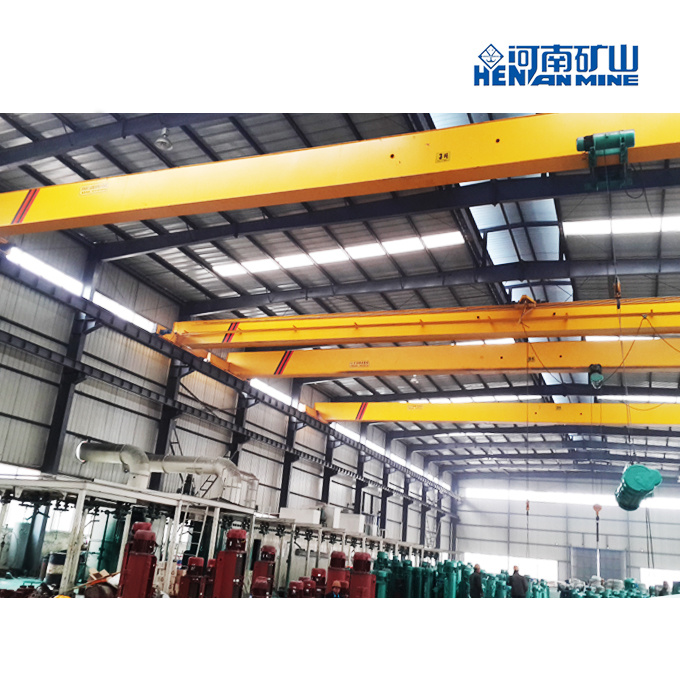 China 
                Workshop Electric Hoist Crane Eot Crane-Single Girder Electric Hoist Traveling Overhead Crane
             supplier