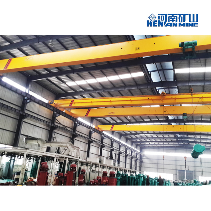 Workshop Electric Hoist Crane Eot Crane-Single Girder Electric Hoist Traveling Overhead Crane