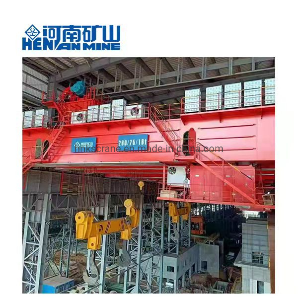 Workshop Equipment Qdy Model Mould Lifting Double Girder Bridge Casting Crane