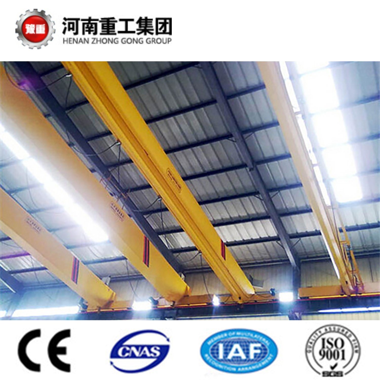 China 
                CE/SGS 証明書 FM/ISO 標準シングル・ジェダー / ビームオーバーヘッド移動 /EOT クレーン
             supplier