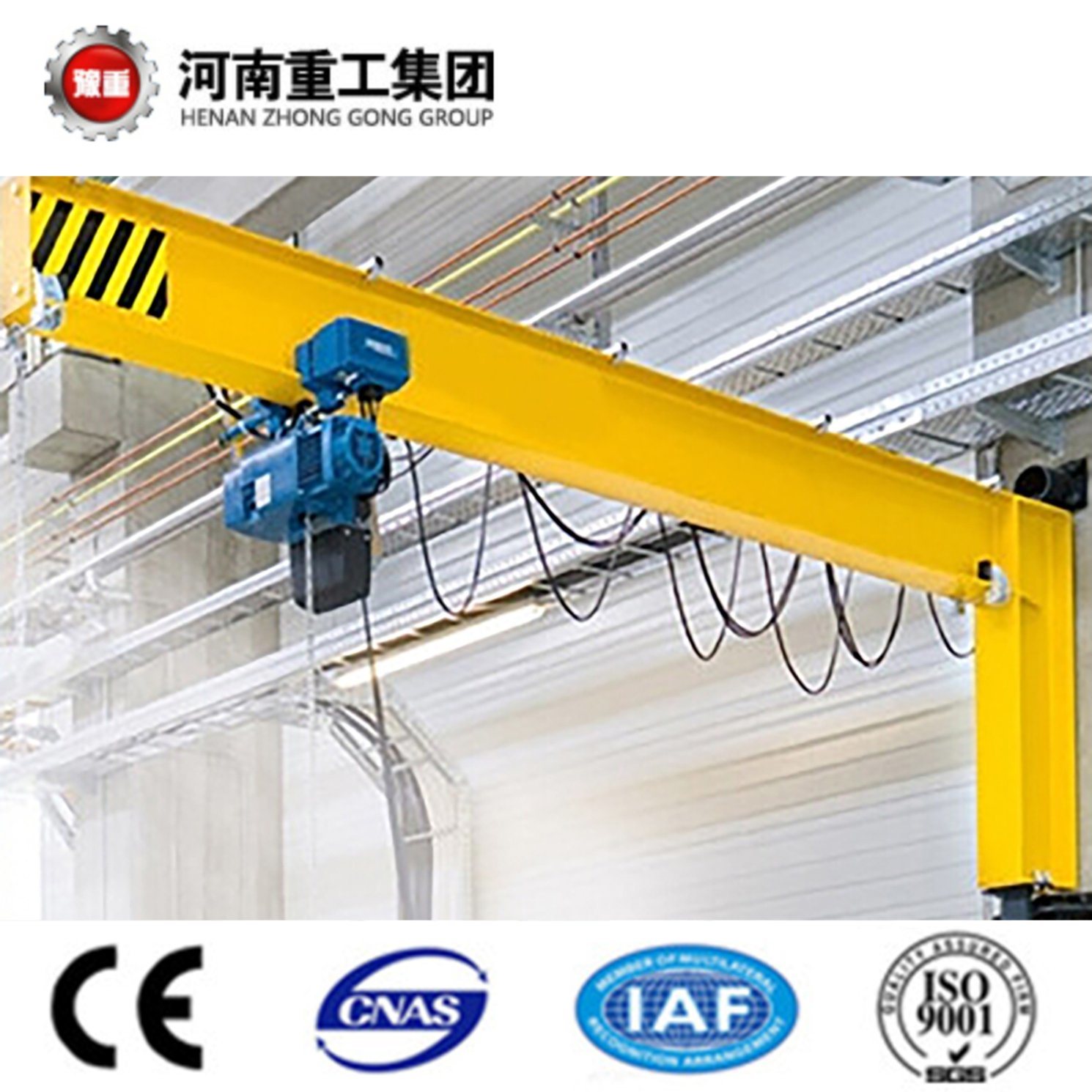China 
                Workshop Wall Mounted Swing Jib Crane
             supplier
