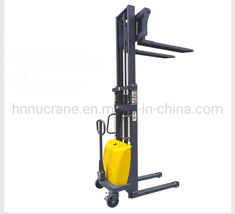 1.0t 1.5t 2.0t Semi-Electric Stacker Nice Design Semi-Electric Pallet Forklift