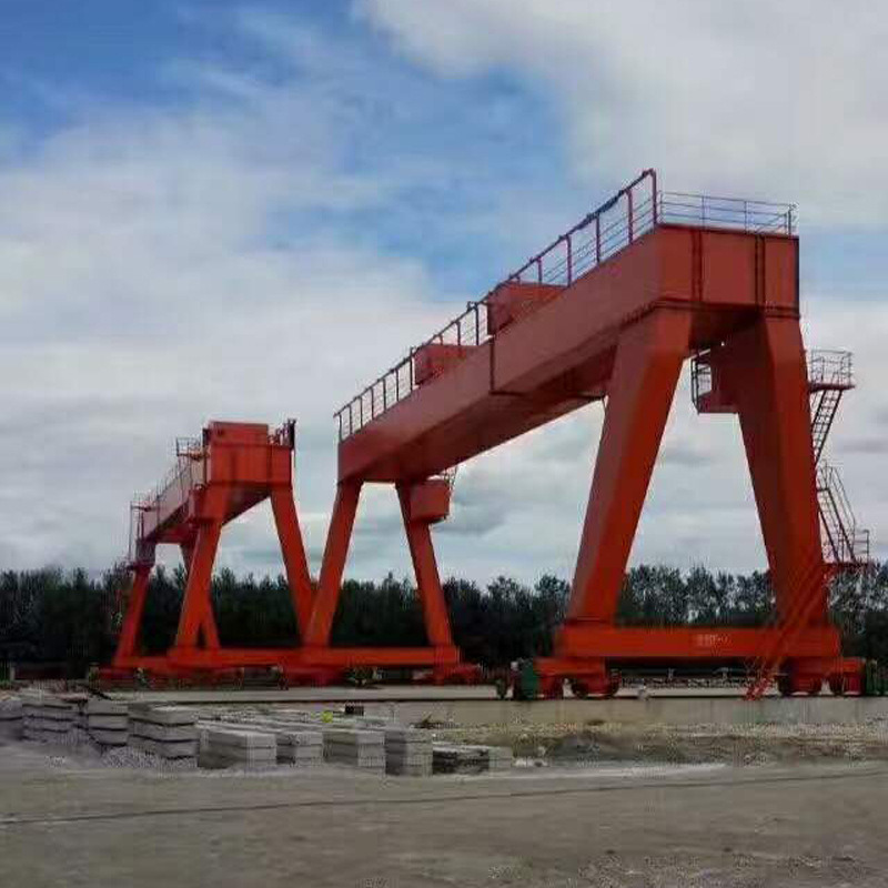 
                1-20 Tonnen Hochleistungs-Doppelträger/Träger-Gantry-Kran für den Außenbereich Verwenden
            