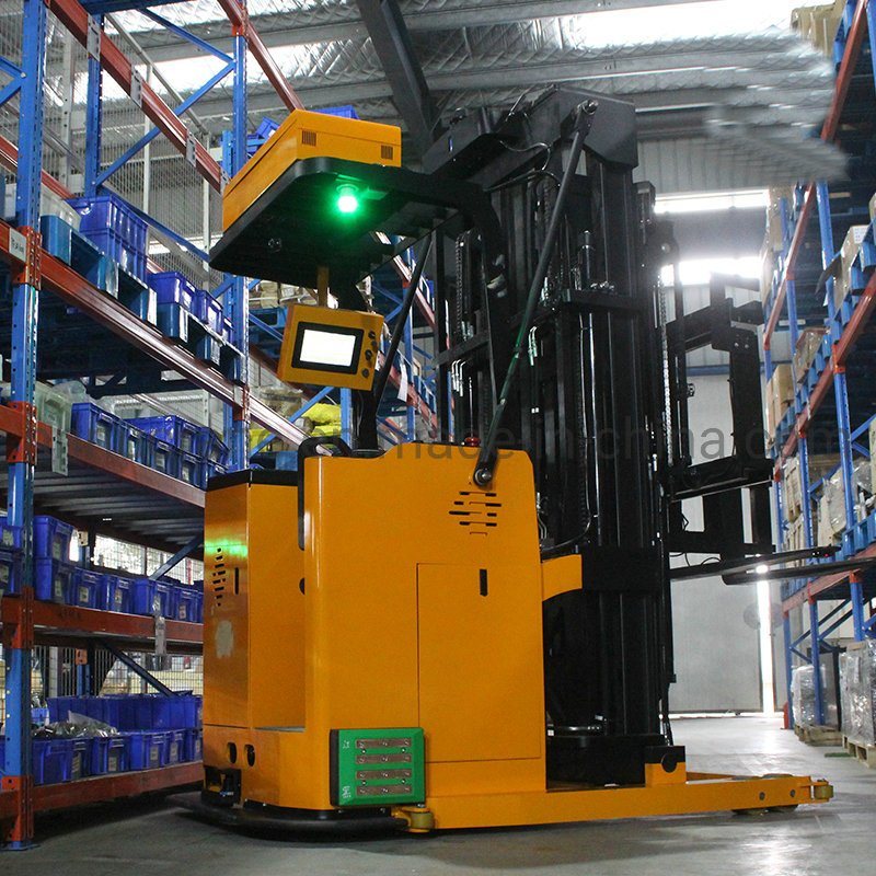 10 Meters Lift Vna Forklift for Dense Storage 1500 mm Channel Width for Three 3 Way Forklift Stacker