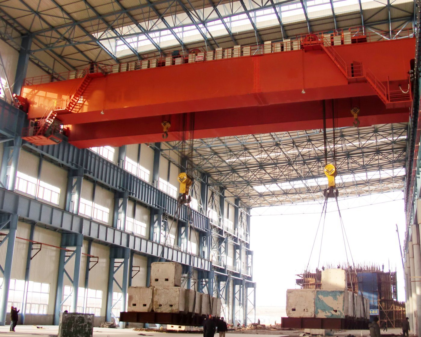 10 Ton Double Beam Bridge Crane for Industrial Workshop
