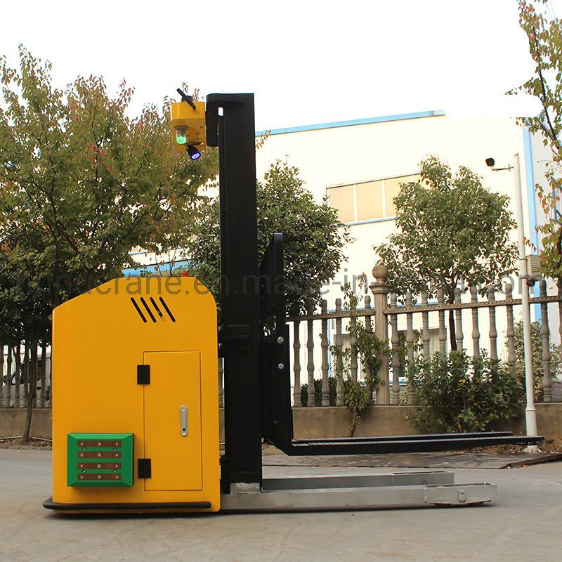 1500kg Narrow Aisle 3 Way Vna Electric Pallet Stacker Forklift up to 11 Meters Height