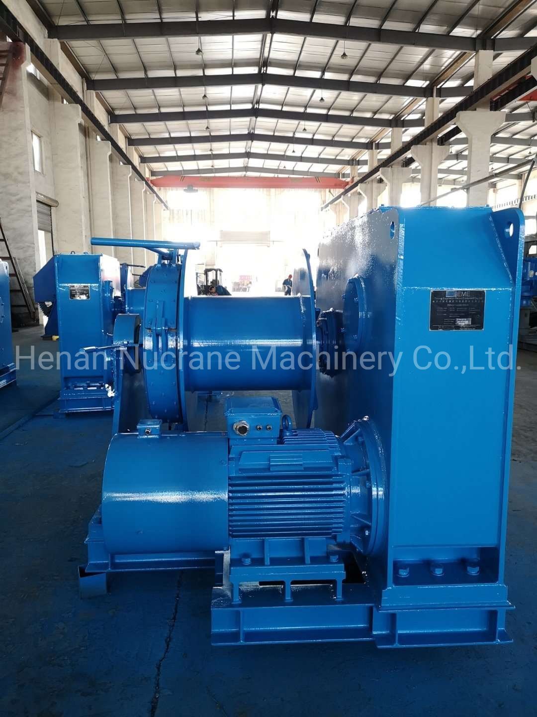 20 Ton Handbrake Hydraulic Marine Mooring Boat Winch with Warping Drum