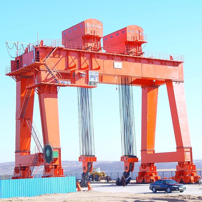 
                250 Ton Remote Control Electric Hoist and Hook Gantry Portal Crane with Best Price
            