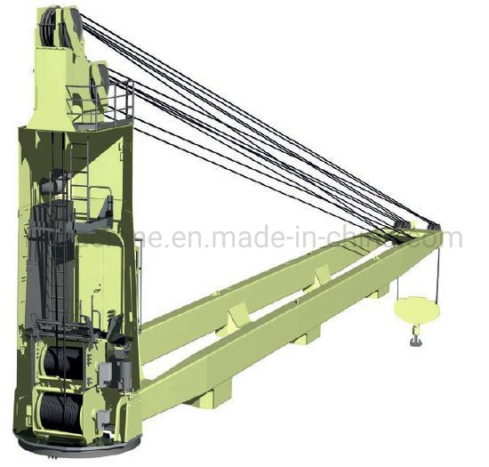 
                26t37m Cargo Crane Used for Bulk Cargo Vessel Marine Stiff Boom Crane with ABS CCS
            