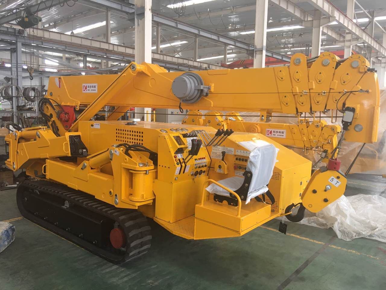 3t Spider Small Mobile Mini Crawler Crane with ISO and Ce Certificate From China Brand