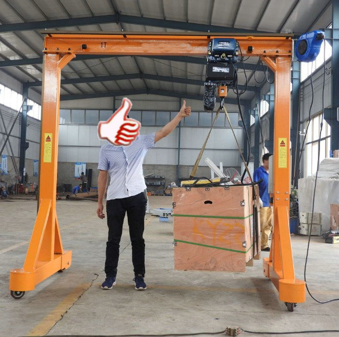 3ton Portable Lifting Mini Gantry Crane with Good Reputation