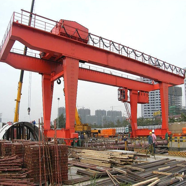 40.5 Ton Outdoor Container Yard Use Compact Structure Reliable Double Beam Gantry Crane