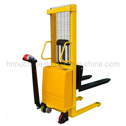 400kg Battery Powered Light Weight Semi Electric Stacker