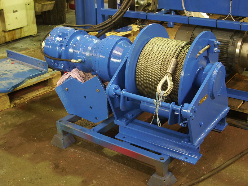 5 Ton 10 Ton Hydraulic Winch with Hydraulic Braking System