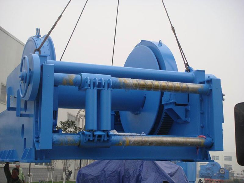 China 
                50kN Winch 5 Ton Marine Winch 電動式係留台
             supplier