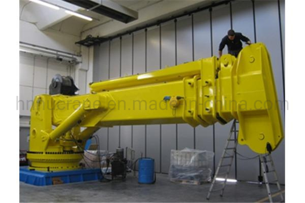 China 
                5t Hydraulic Marine Telescopic Boom Crane
             supplier