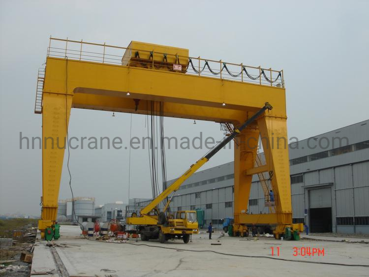 60ton Double Magnetic Bridge Girder Overhead Launcher Gantry I Beam Jib Crane Pick up