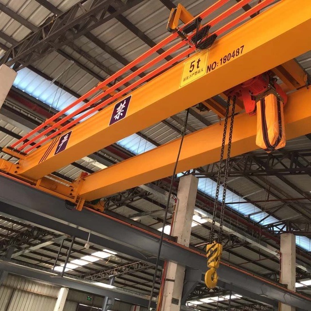 8 Ton 25 Ton Electric Eot Hoist Trolley Mobile Lifting Double Girder Overhead Crane with Hook