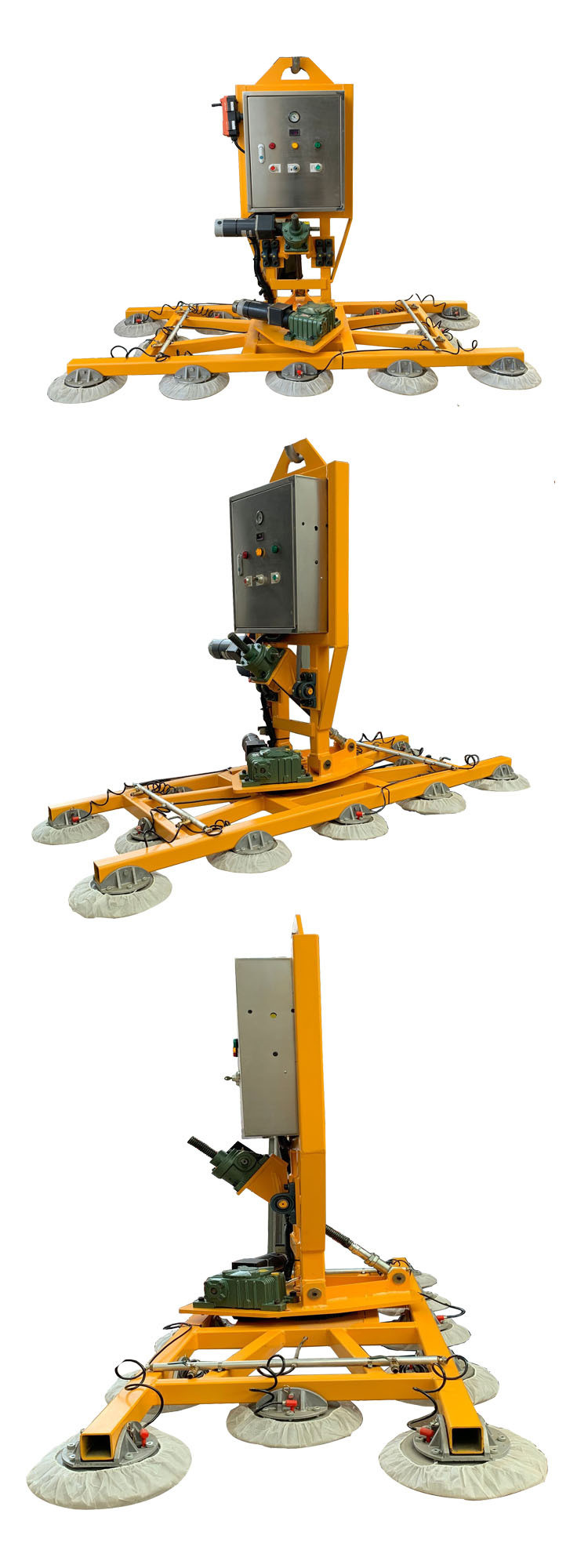 800kg Load Capacity Glass Vacuum Suction Cup Lifter