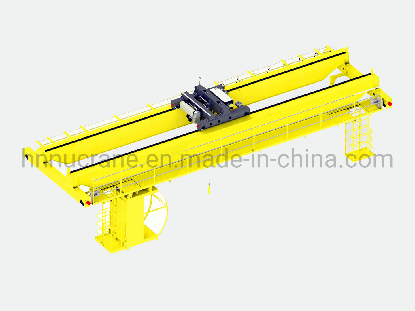 8t European Model Double Girder Electric Wire Rope Hoist for Overhead Cranes